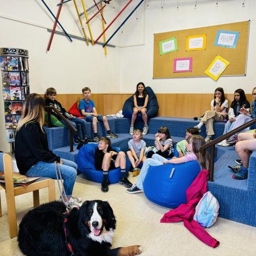 Besuch der VS Oberlienz