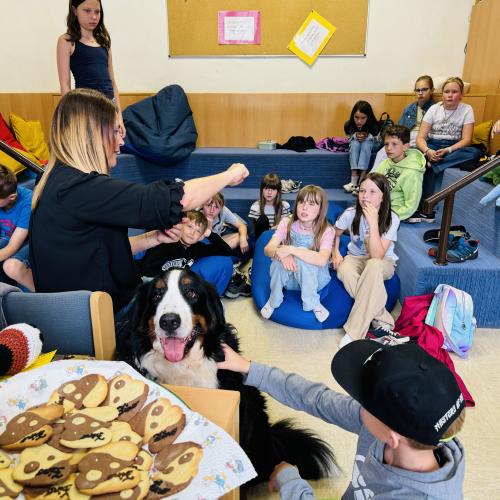 Besuch der VS Oberlienz