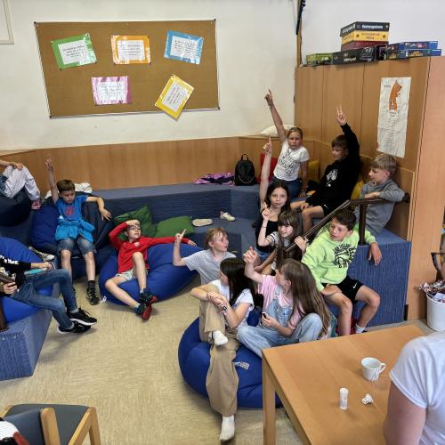 Besuch der VS Oberlienz