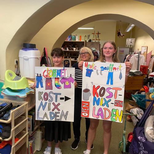 Plakate - Kostnix-Laden