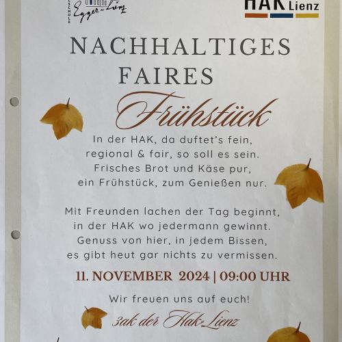 Faires Frühstück 2024