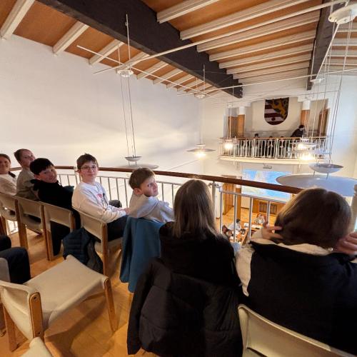 Besuch Gemeinderatssitzung 25