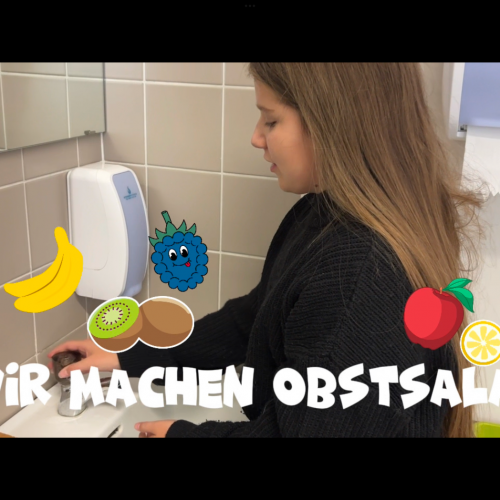 Vorgangsbeschreibung Waffeln Obstsalat 3I
