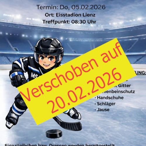 Eishockeyturnier-verschoben