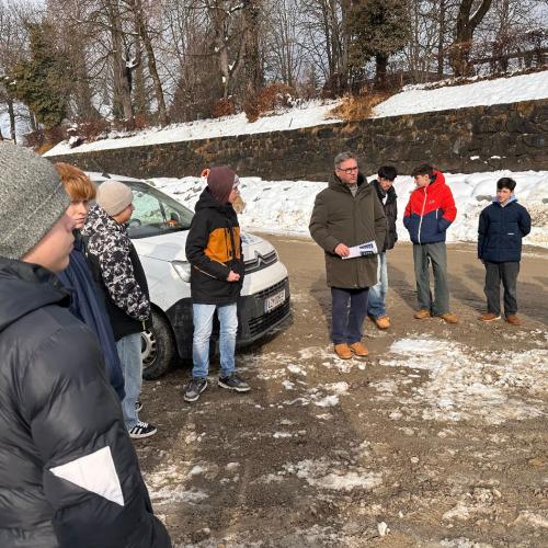 Projekt Hochwasserschutz Isel - Begehung 4a