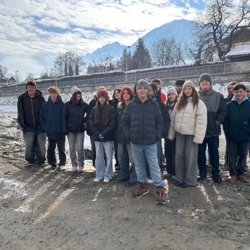 Projekt Hochwasserschutz Isel - Begehung 4a