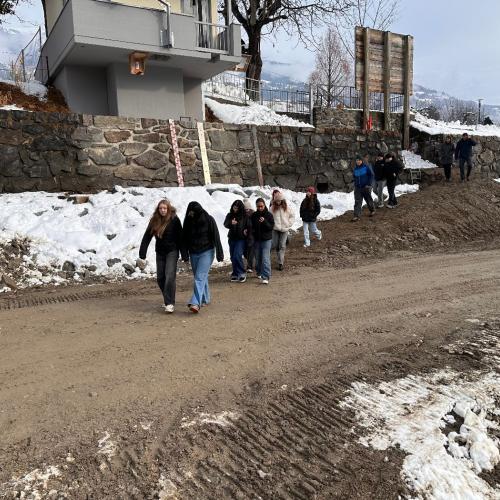 Projekt Hochwasserschutz Isel - Begehung 4a