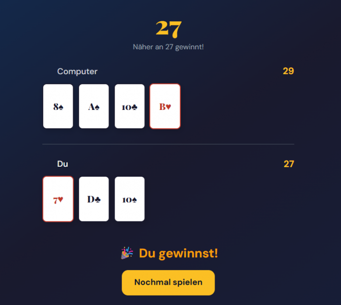 27-Das Spiel