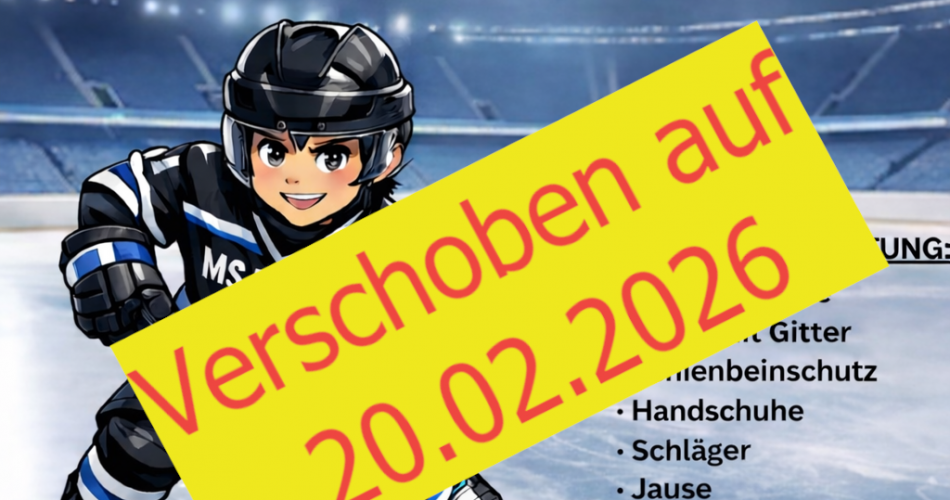 Eishockeyturnier-verschoben