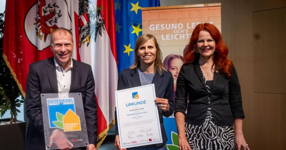 Verleihung Gesunde Schule